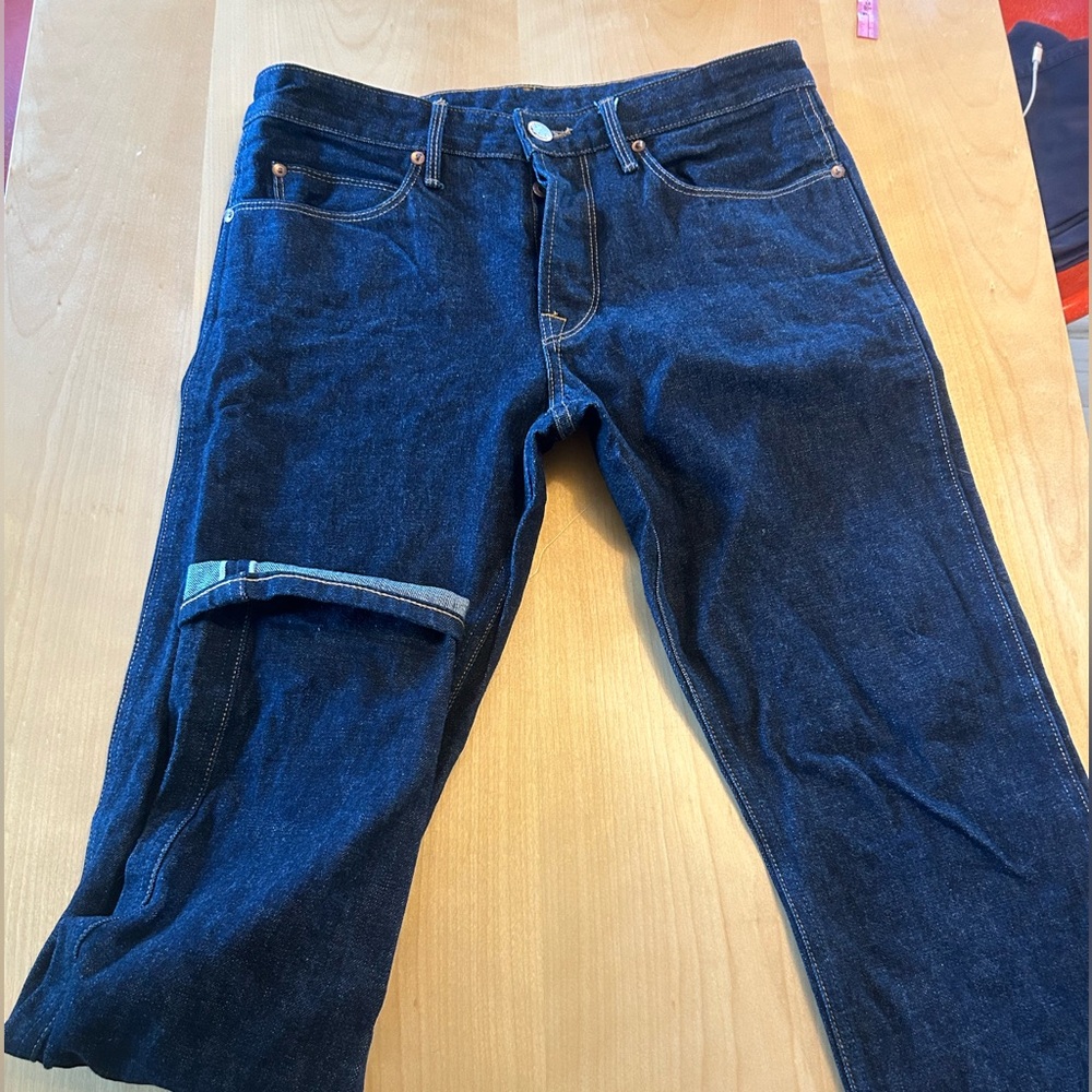 Freenote Cloth Rios Slim Straight Selvedge Denim sz 31